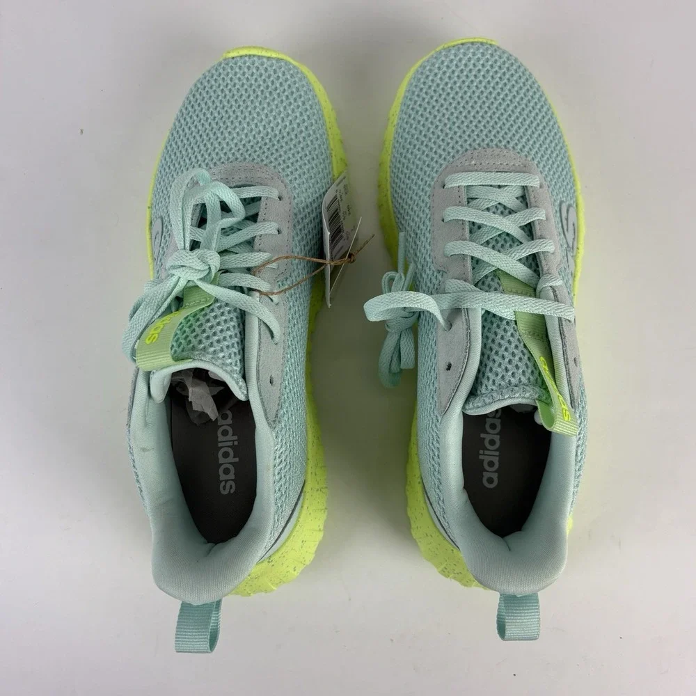 Adidas Kaptir Base Womens 7. Blue Green Sneakers Athletic Sports JR8487 - Picture 6 of 10
